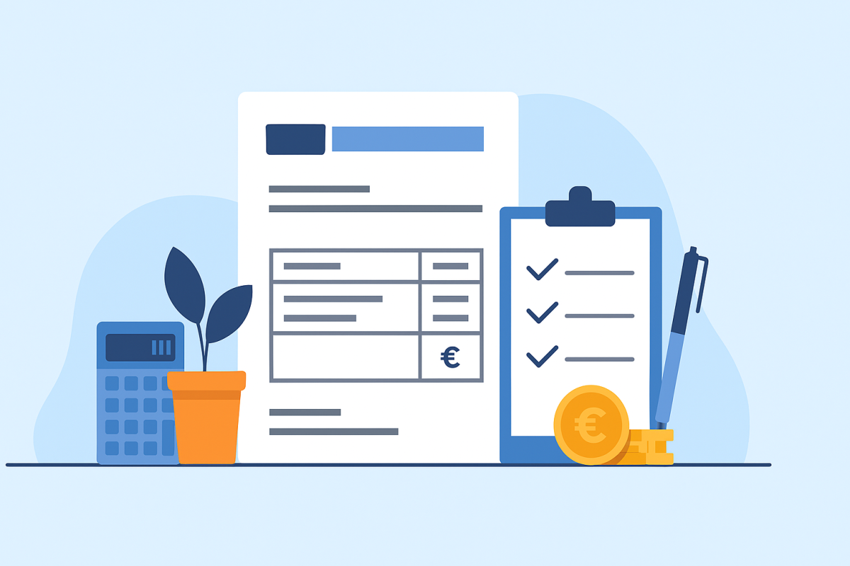 facture modèle à copier exemple