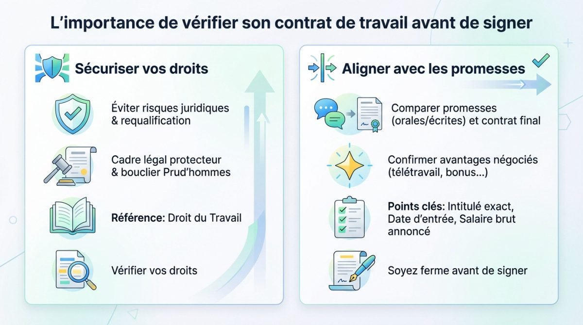 Comment vérifier son contrat de travail